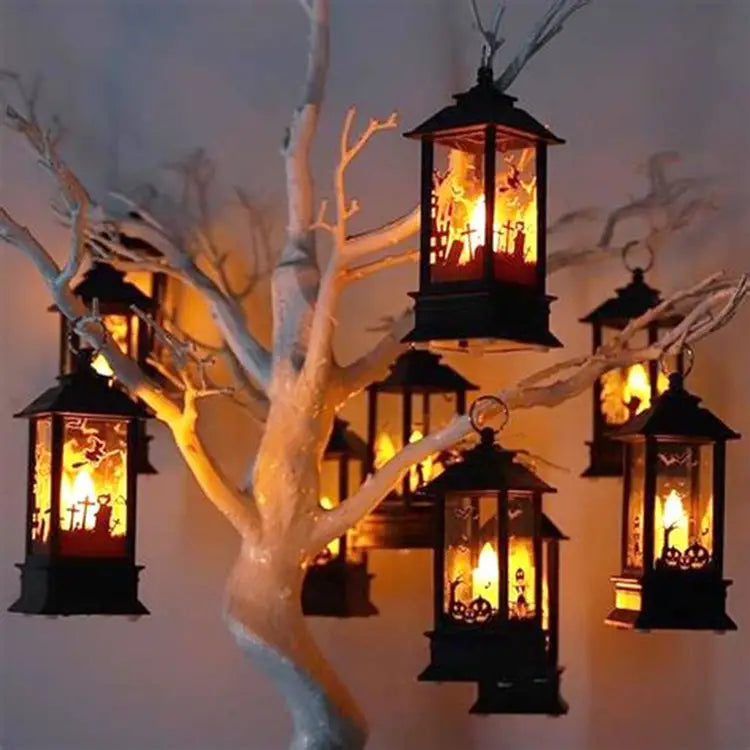 🔦 Linterna Decorativa de Halloween