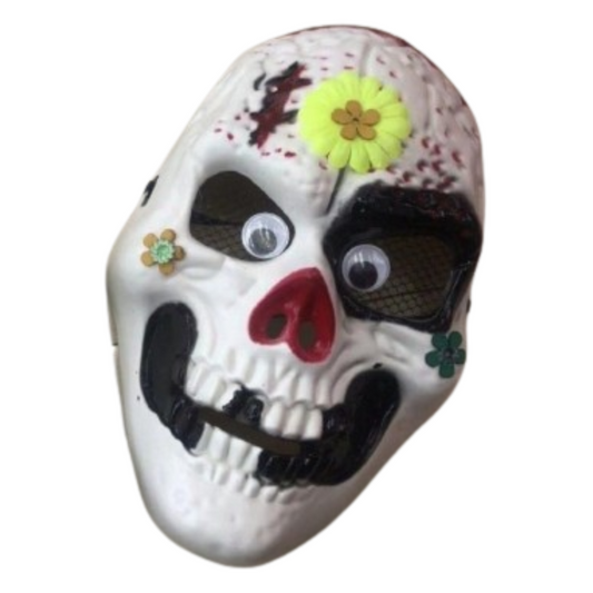 💀 Máscara de Neón Estilo Calavera