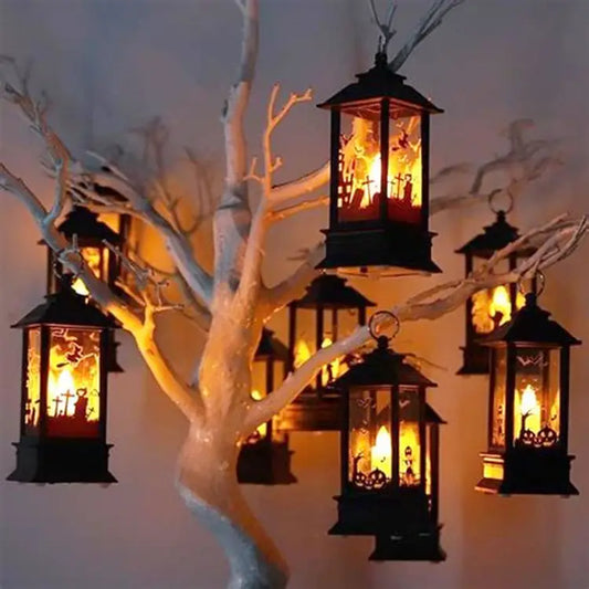 🔦 Linterna Decorativa de Halloween